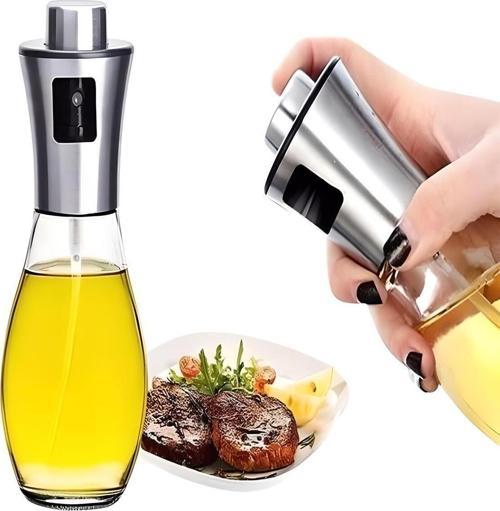 Çok Amaçlı Spreyli Sızdırmaz Cam Şişe Yağdanlık Limon Sirke Sos Püskürtücü Dağıtıcı