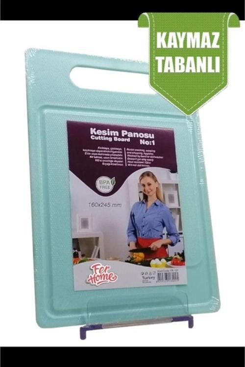 Kesme Tahtası Kaydırmaz Plastik Kesme Sunum Tahtası Pratik Kesim Panosu 160X245 Mm Royaleks-Fr-107