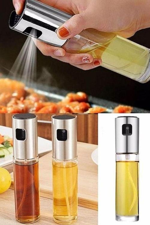 Sprey Cam Şişe Zeytinyağı Sirke Yağ Püskürtücü Yağdanlık 100 Ml