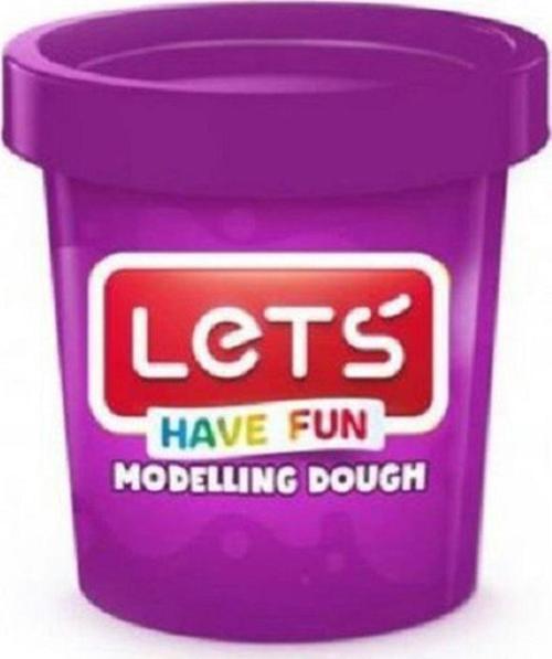 Lets Tek Renk Oyun Hamuru Leon Mor 150 Gr