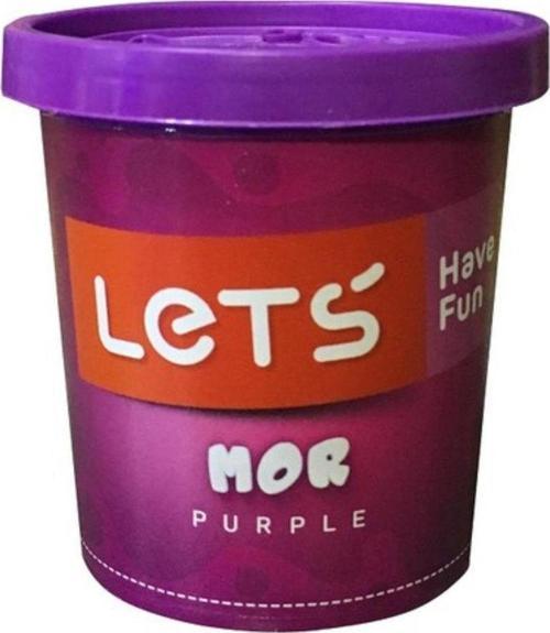 Lets Tek Renk Oyun Hamuru Mor 150 Gr