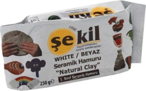 Şekil 250 Gr Seramik Hamuru Beyaz