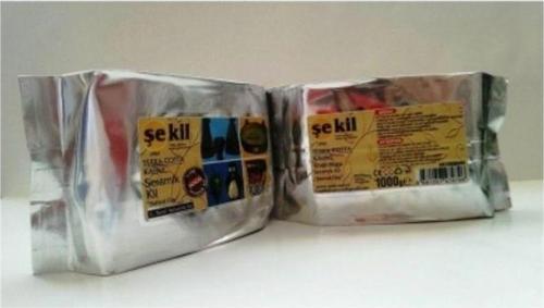 Şekil Seramik Kil Hamuru 1000 Gr Kahverengi