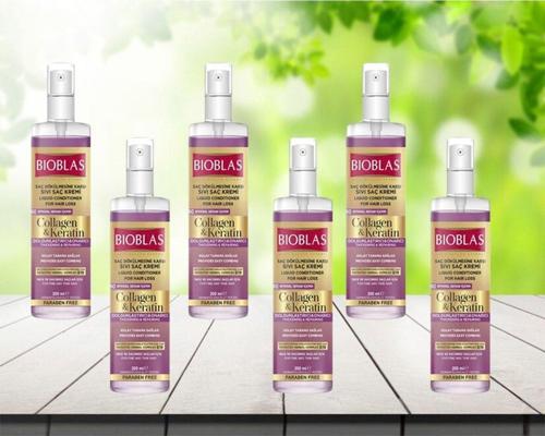 Saç Dökülmesine Karşı Collagen&Keratin Sıvı Saç Kremi 200 Ml 6 Adet