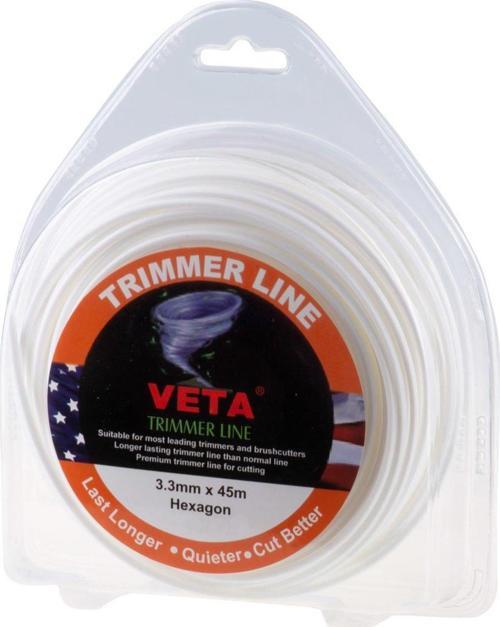 131724 Misina 3.3mm 45 Metre 6 Köşe Beyaz