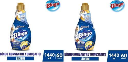 Konsantre Çamaşır Yumuşatıcısı Lilyum 1440 ml x 2 Adet
