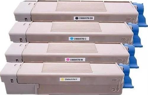 Oki C5650/5750 Kırmızı Muadil Toner