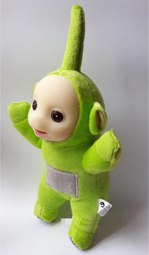 Dipsy Teletabi Peluş Oyuncak Teletubbies Özel Ürün 25 cm Yeşil