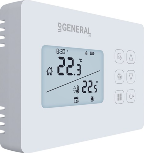 Solara 300S Rf Haftalık Programlı Kablosuz Oda Termostatı