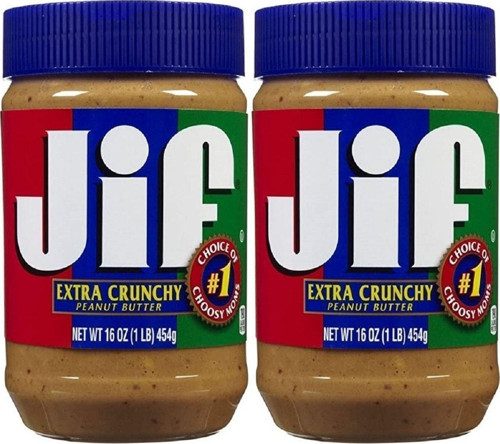 Fıstık Ezmesi En Lezzetli Olan (454X 12 Pkt) 1 Koli Extra Crunchy Peanut Butter