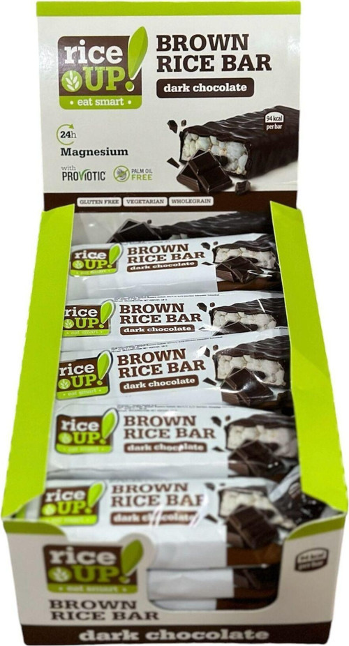 Brown Rice Bar Dark Chocolate 18 gr 20'Li