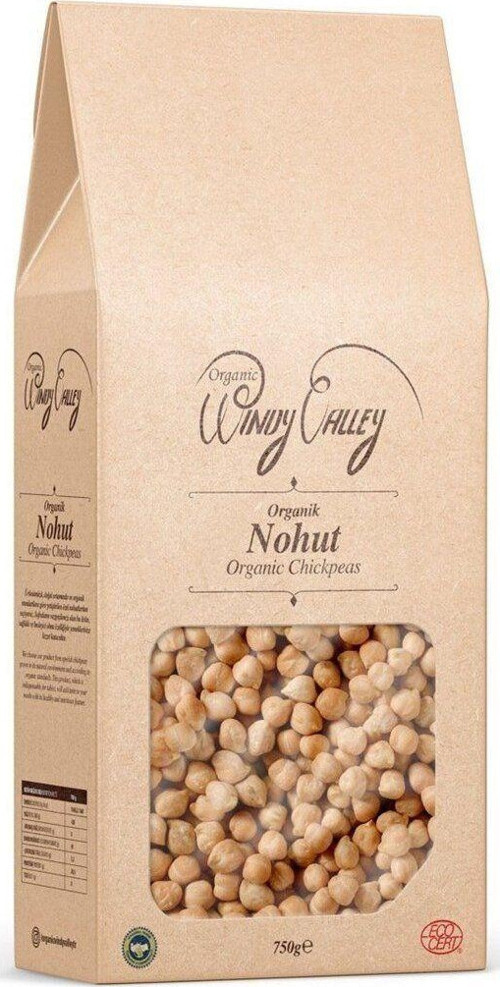Organik Nohut Ecocert Sertifikalı Yerli Ürün (750Gr)