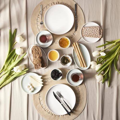 Forever Bone Cordelia 26 Parça 6 Kişilik Kahvaltı Takımı Mint