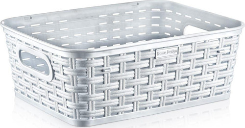Rattan Dekor Sepeti - Beyaz
