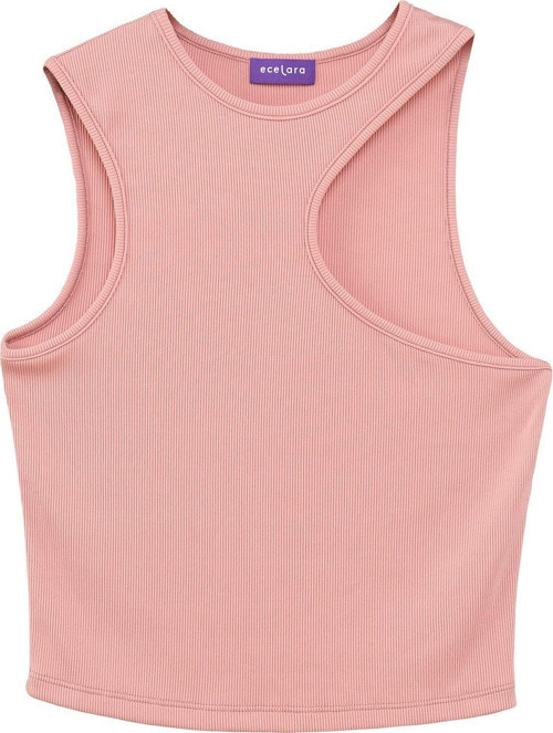 Halter Yaka Ön Detaylı Crop Top