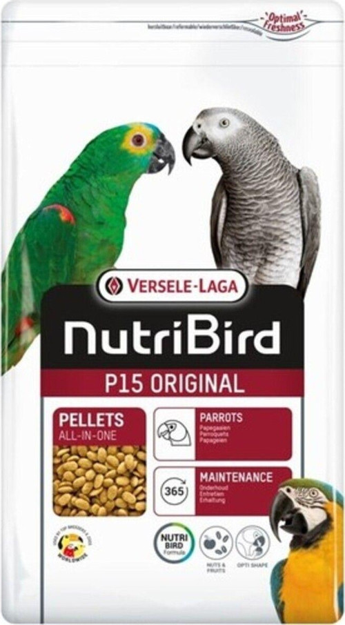 Nutribird P15 Original Pelet Paraket Yemi 1 Kg