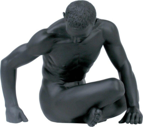 Dekoratif Biblo Wıse Sıyah Erkek Body