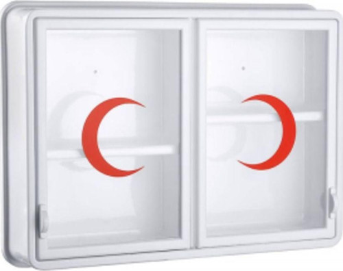 Cam 2 Kapaklı Ecza Dolabı (K0)