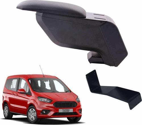 Courier 2020 Camlı Van Delmesiz Çelik Ayaklı Siyah Kolçak Kol Dayama