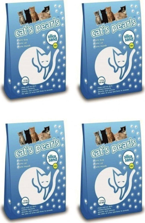 Silika Kedi Kumu 1,6 Kg X 4 Adet