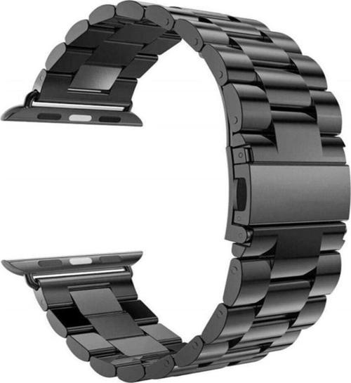 Apple Watch 2,3,4,5,6,7,8,9 Uyumlu (44-45-49 Mm ) Çelik Kordon 22Mm