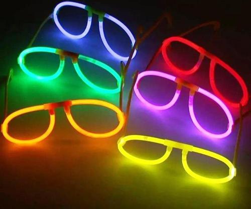 3 ADET VIP DELUXE KALİTE GLOW GÖZLÜK NEON GÖZLÜK IŞIKLI GÖZLÜK FOSFOR GÖZLÜK VIP GLOW STİCK GÖZLÜK