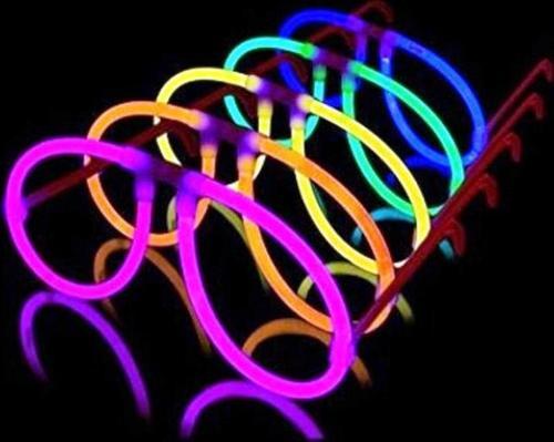 7 ADET GLOW STİCK GÖZLÜK VIP DELUXE KALİTE GLOW GÖZLÜK NEON GÖZLÜK IŞIKLI GÖZLÜK FOSFOR GÖZLÜK VIP