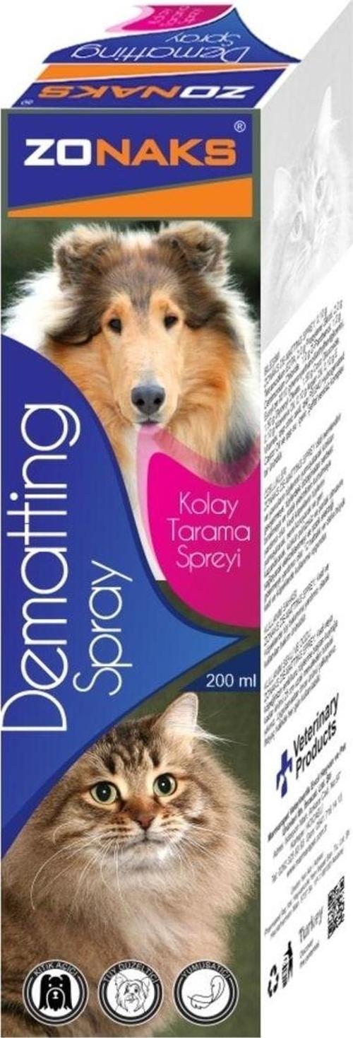 De-Mattıng Sprey 200 Ml (Kıtık Açıcı Ve Tüy Bakım Sprey)