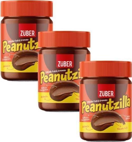Peanutzilla Kakaolu Fıstık Kreması x 3 Adet