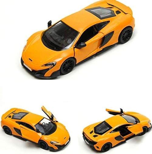 Mclaren 675 LT Diecast Metal Model Araba Turuncu