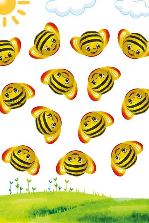 My Honey 12 Adet Arı Maya Bal Arısı Arı Maya Minis Arı Pinyata Çikolata 100 Gram