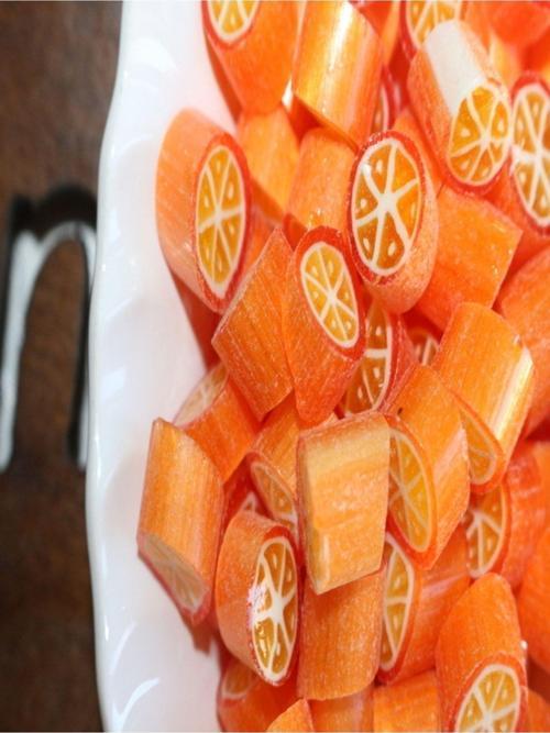 Portakal Desenli Lolly Akide Şeker 1000 Gr