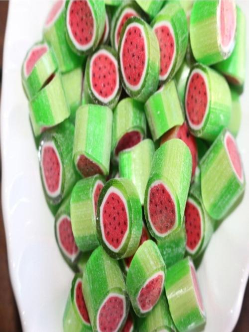 Karpuz Desenli Lolly Şeker 1000 Gr.