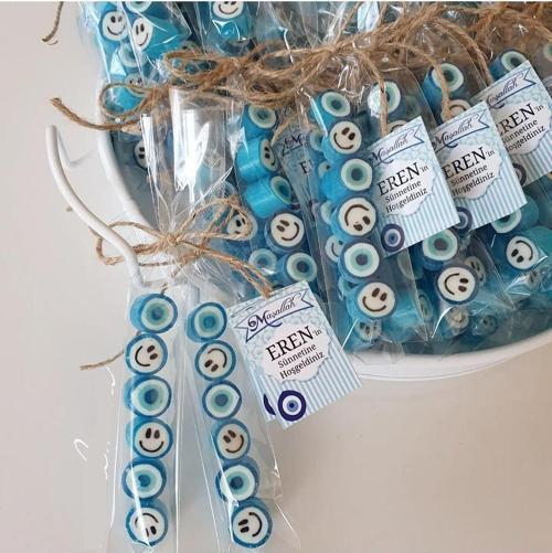 Sünnet Hediyesi Düğün, Babyshower, Doğum Günü, Mevlit, Nişan Şekeri 25 Adet