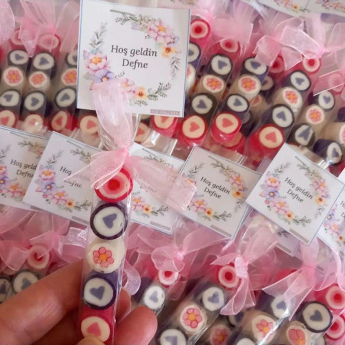 Kız Bebek Babyshower, Mevlit, Doğum Günü, Düğün, Nişan Şekeri 100 Adet