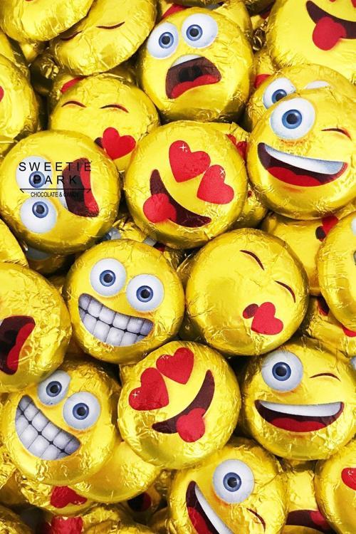 Choc Choc 15 Adet Funny Smileys Emoji Para Pinyata Hediyelik Bayram Çikolatası