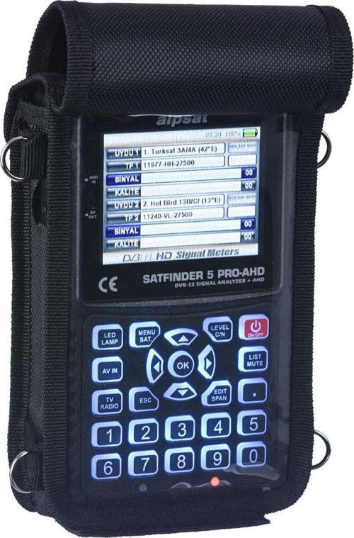 Alpsat 5 Görüntülü Uydu Yön Bulucu + Kamera Ayar Cihazı As-05 Pro Ahd