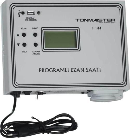 Duvar Tipi Programlı Ezan Saati T-144