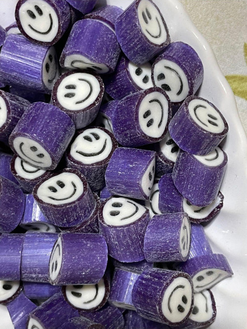 Mor Gülenyüz Desenli Böğürtlen Aromalı 250 Gr