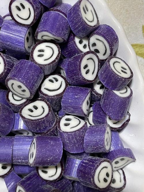 Mor Gülenyüz Desenli Böğürtlen Aromalı 500 Gr