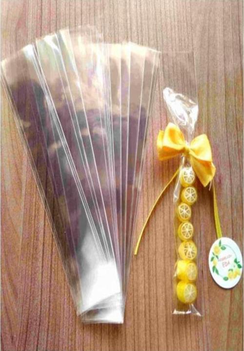 Ince Uzun Parmak Jelatin Lolly Şeker Poşeti 200 Adet