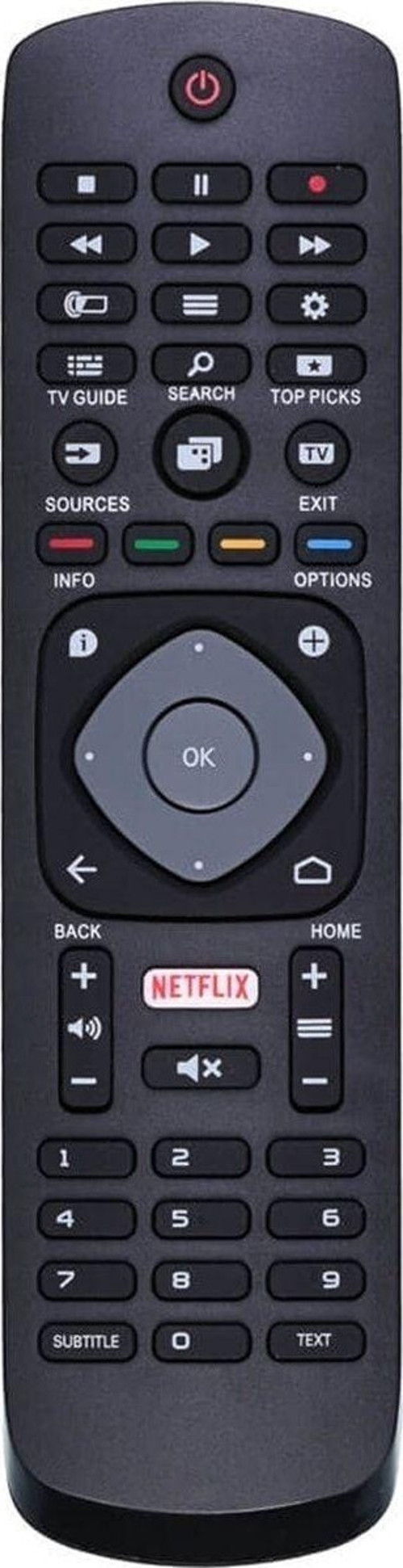 Lcd Philips Netflix Rm-L1285 Tv Kumandası (Kk-9865 Mapp-1154)