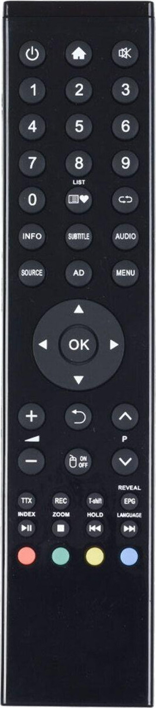 Uyumlu Led Tv Kumanda Htk298 Tr-818 Siyah