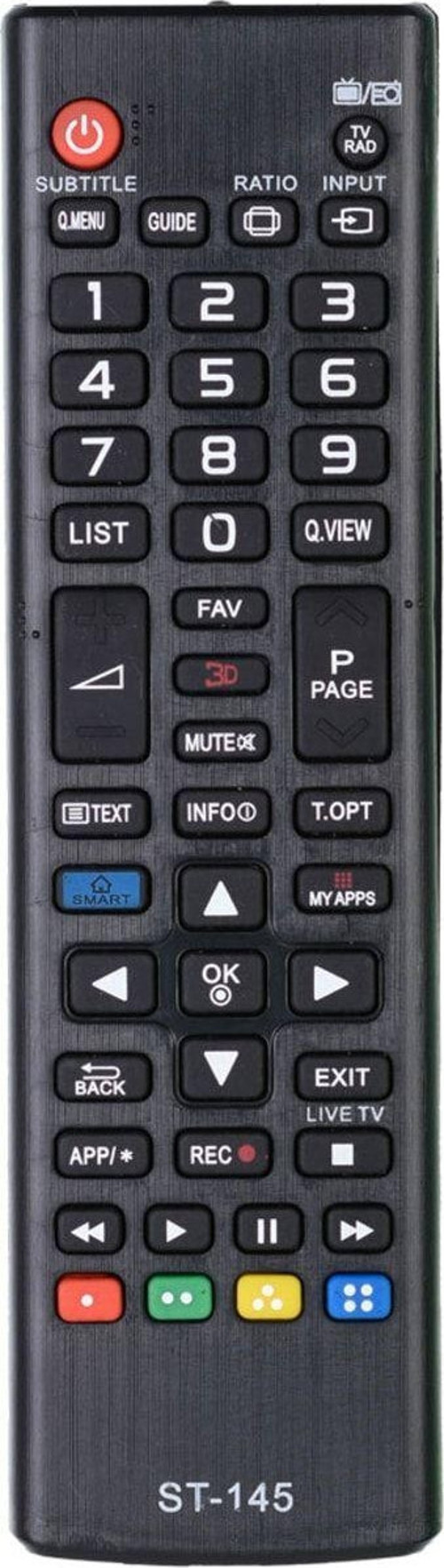 Lg Rm-1162 Smart 3D My Apps (Kısa) Lcd Kumanda (Kk-9804 St-145) Tnx-T-1080