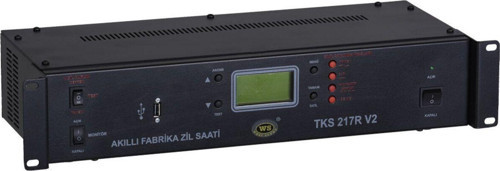 Sound Akıllı Rack Tipi Fabrika Zil Saati Tks-217 R V2