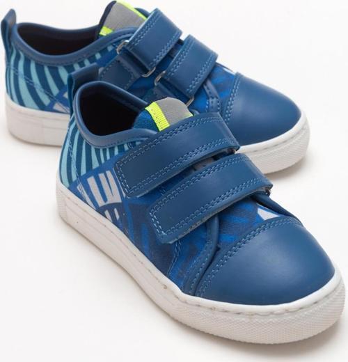 Erkek Çocuk Mavi Sneaker Ayakkabı