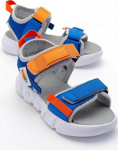 Erkek Çocuk Saks Mavi Anatomik Hafif Spor Sandalet