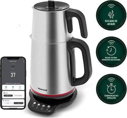 Smart Royaltea 1791H Konusan Cay Makınesı Wı-Fı Sıyah