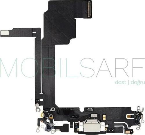 APPLE İPHONE 15 PRO MAX ŞARJ SOKETİ FİLMİ FLEX (SİYAH)