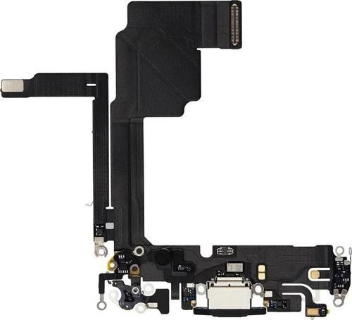 APPLE İPHONE 15 PRO ŞARJ SOKETİ FİLMİ FLEX (SİYAH)